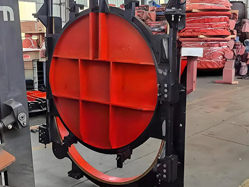 铸铁镶铜圆闸门 镶铜密封 耐腐蚀 大口径渠道适用 可报价产品实物图