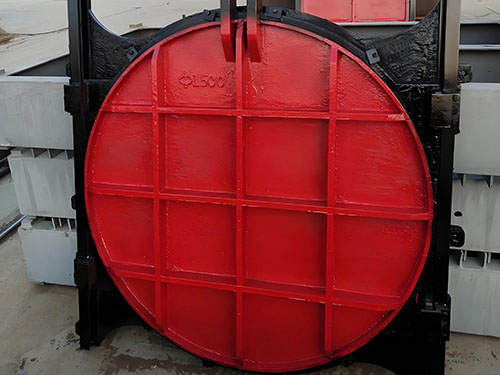 AYZ型暗杆式铸铁镶铜圆闸门 暗杆结构 节省空间 市政水利适用产品实物图