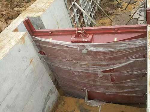 10吨螺杆启闭机:水利枢纽大型闸门的强度保障应用整体外观 | 通用型结构 | 闸门整体结构展示