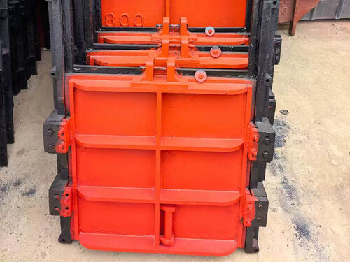 附壁式铸铁闸门 节省空间 安装便捷 小型渠道 市政专用 有现货整体外观 | 铸铁 | 闸门整体结构展示