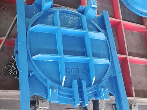 双向止水铸铁闸门 双向密封 防渗漏 河道水库 渠道专用 品质硬实物图